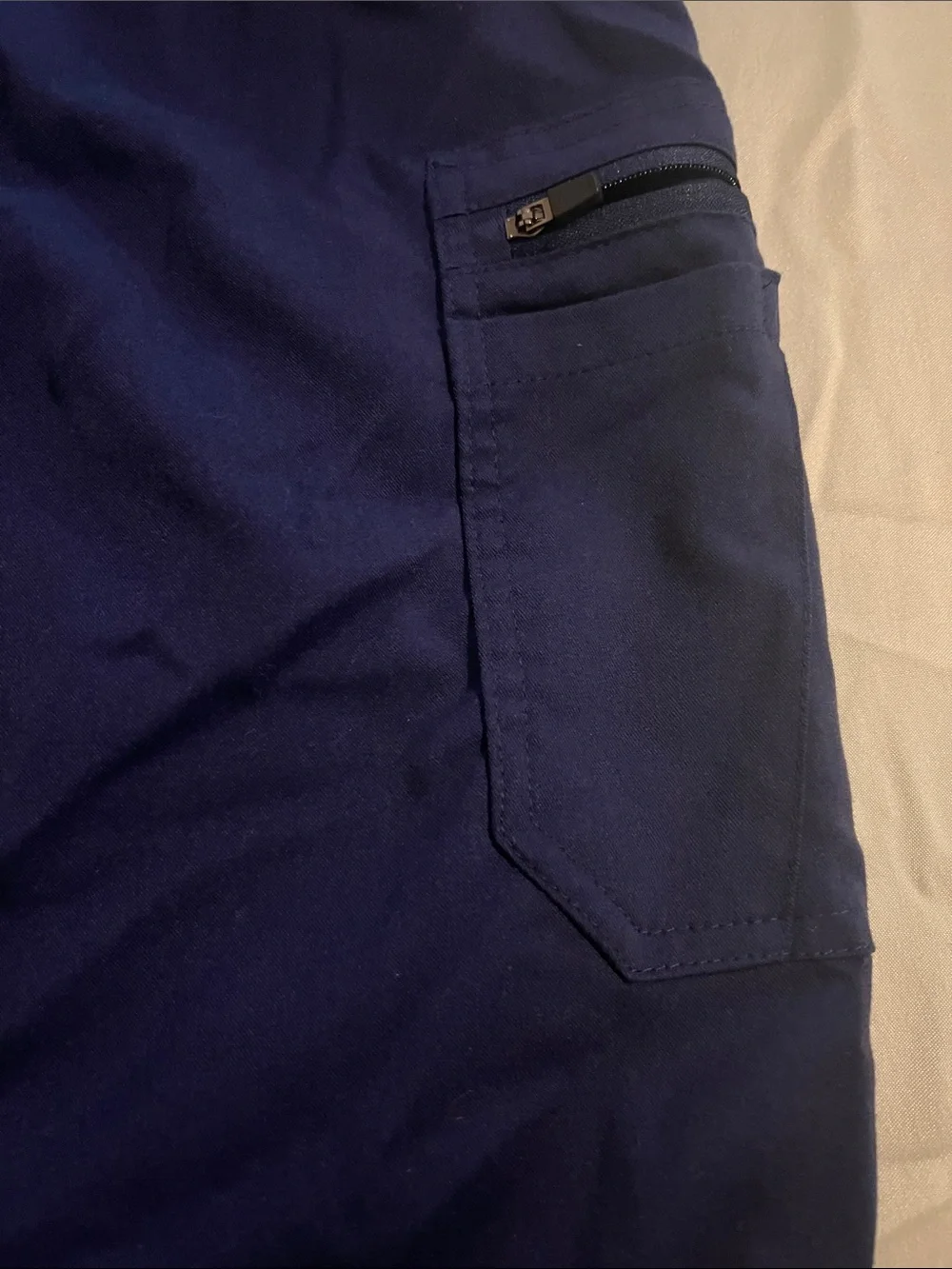 Navy Blue Jogger Scrub Pants